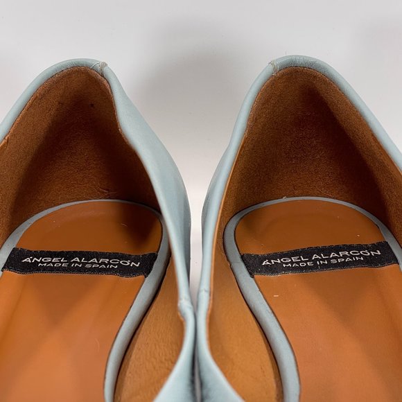 Anthro ANGEL ALARCON Ballet Flats In Blue - Picture 11 of 13